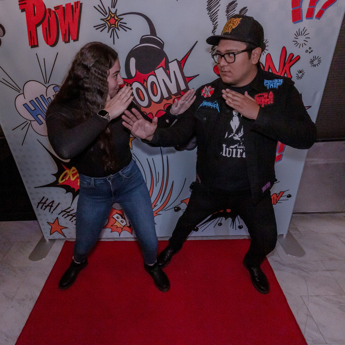Digital Selfie Booth at a Las Vegas event